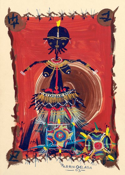 Female Dance Procession by Oglafa Ebitari Perrin